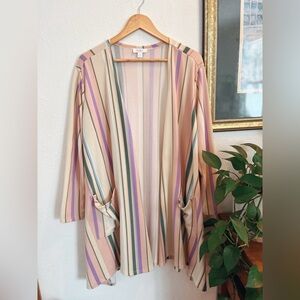 LulaRoe Stripe Cardigan